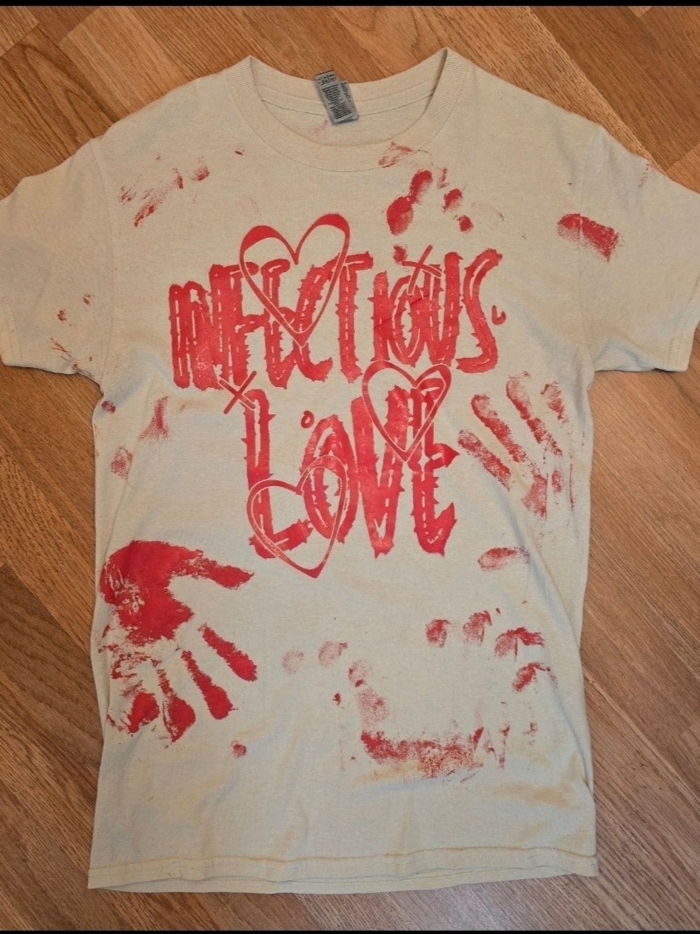 Infectious Love Tshirt  - Adult Size Medium (Unisex Fit)